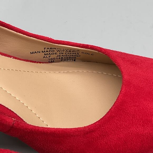 NEW Alfani Women’s Jensonn Pointed Toe Dress Heels Red Size 5M - Picture 5 of 10